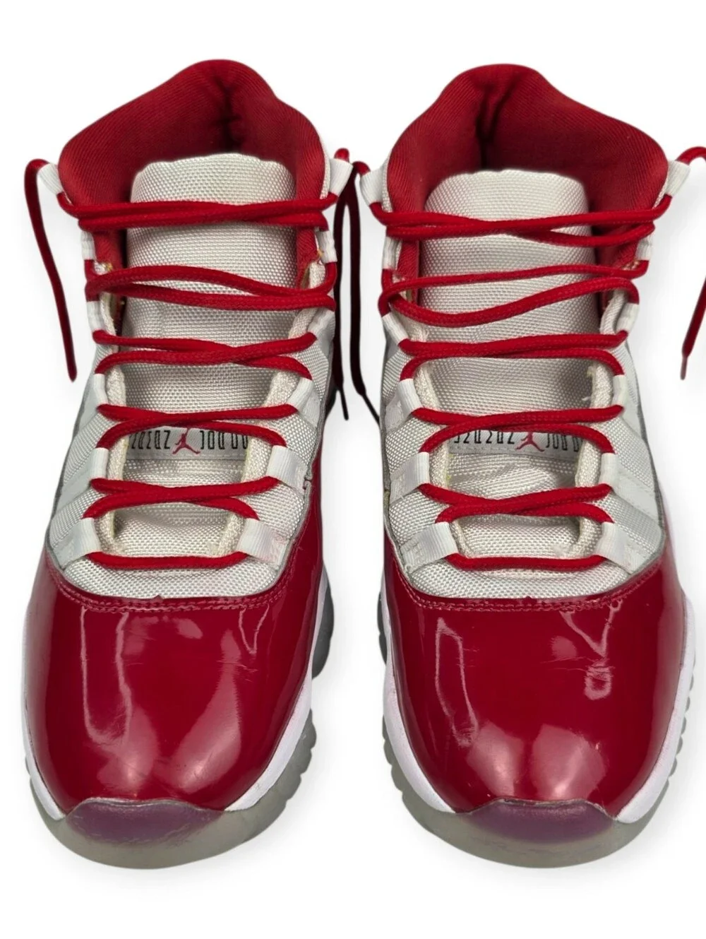 Jordan Air Jordan 11 Retro Cherry 2022 Men's Sz 11 White/Red Sneaker CT8012-116